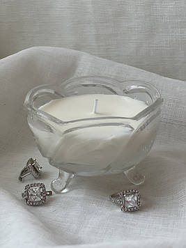 Соєва свічка у вінтажній цукерці Декоративна соєва свічка Ароматичні соєві свічки для дому Соєвий віск