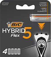 Змінні картриджі для гоління BIC Flex 5 Hybrid 4 шт (912759)