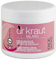Антивозрастной питательный крем с активным коллагеном для лица - Dr.Kraut Moisturizing Cream Wrinkles