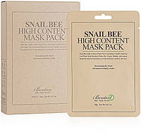 Маска с высоким содержанием муцина улитки и пчелиным ядом Benton Snail Bee High Content Mask (688058)