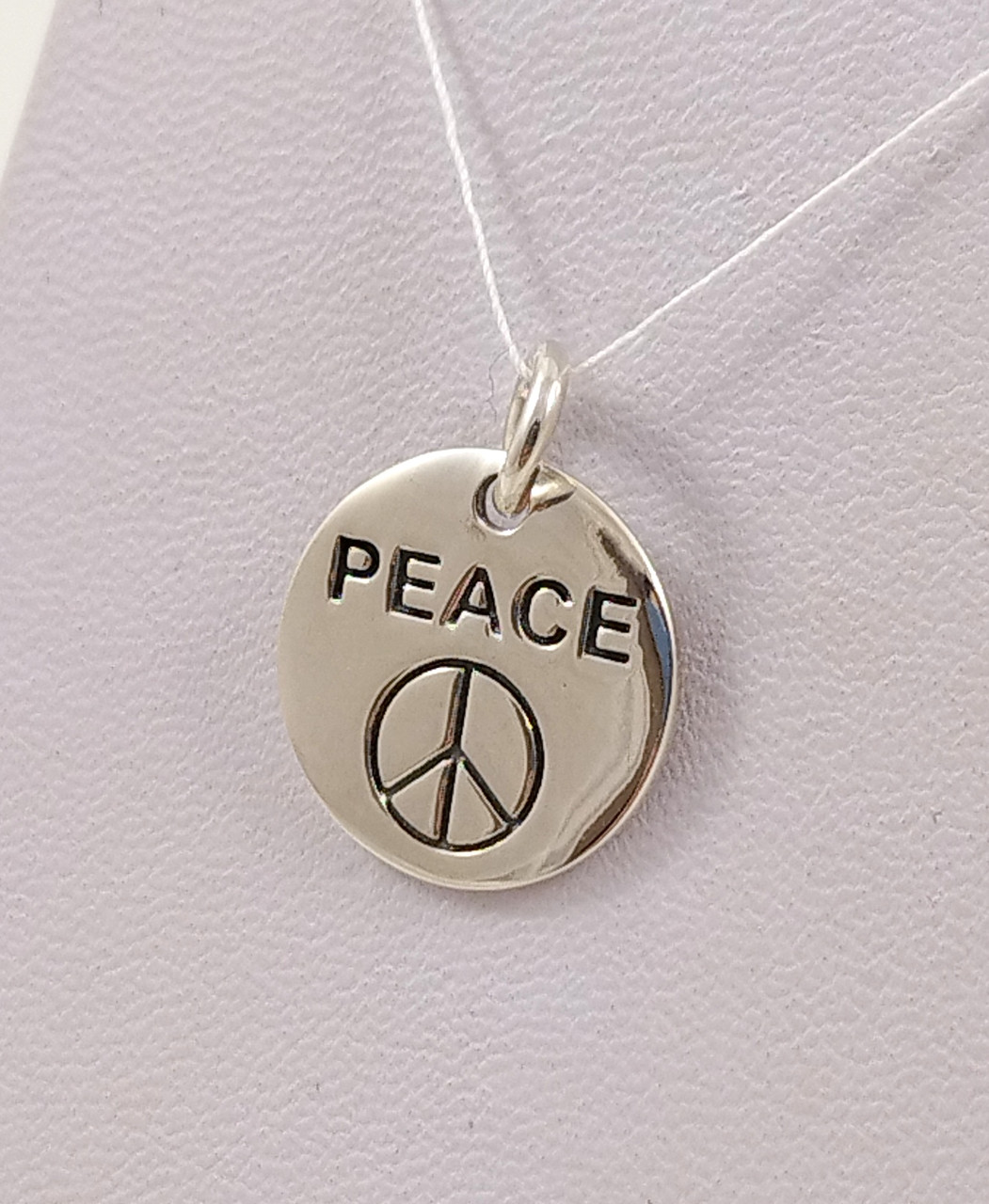 Срібна підвіска "Peace" PEACE-кр, фото 1