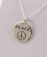 Подвеска серебряная "Peace" PEACE-кр