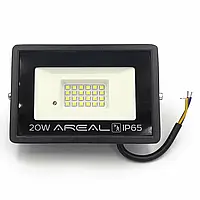 LED прожектор із датчиком руху Biom AREAL SMD 2835 20W 6200К IP65