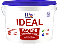 IDEAL FACADE 10л - Атмосферостійка латексна фарба для фасаду та інтер'єру.