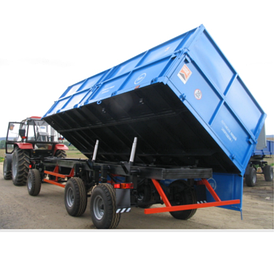 Причіп тракторний 3ПТС-9 (з суцільнометалевий підставними бортами)