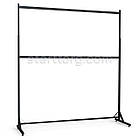 Стійка ORIOLE-2-20408, L 2000, чорна. Стійка вішалка розбірна, регульована. Рейл для одягу у магазин, бутік, фото 3