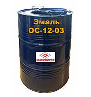 Эмаль ОС-12-03 при высоких температурах тара 20 кг:черный,серебристый