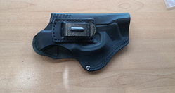 Кобура поясна для ПМ, шкіра (Black)