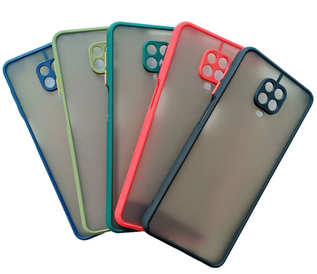 Чехол матовый Smoke Case для Xiaomi Redmi Note 9 Pro/Note 9S/Note 9 Pro Max