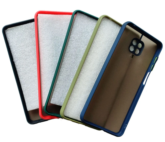 Чехол матовый Smoke Case для Xiaomi Redmi Note 9 Pro/Note 9S/Note 9 Pro Max