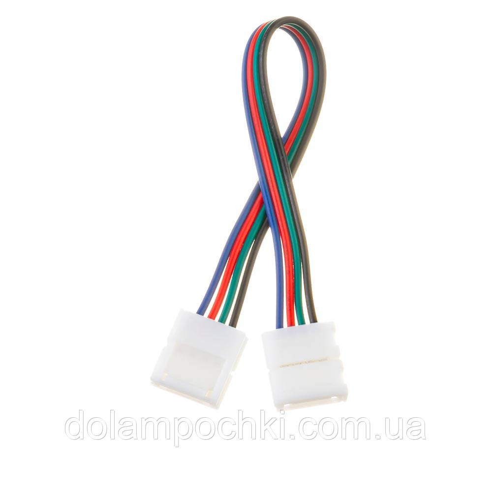 Коннектор для светодиодных лент OEM 10mm RGB 2 зажима - фото 1 - id-p1813055028