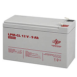 Акумулятор гелевий LogicPower LPM-GL 12 - 9 AH