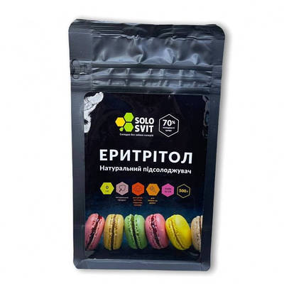 Еритрітол, 500г SoloSvit