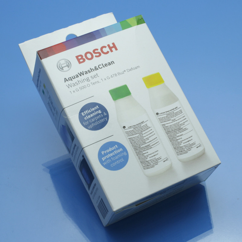 Нейтралізатор піни та шампунь пылесоса Bosch AquaWash & Clean
