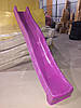 Пластикова дитяча гірка спуск завдовжки 3 м колір фіолетовий виробництво KBT Бельгія, фото 5