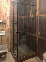 Розсувні скляні двері для душової кабіни 1468b