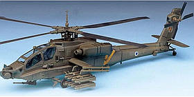 AH-64A Apache. Збірна модель вертольота в масштабі 1/72. ACADEMY 12488, фото 4