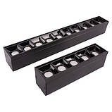 Готова система трекових світильників Vela Domino 3хGRILLE-5 1.5m, фото 4