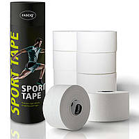FASCIQ® Набір Спорт Тейпів Athletic Sport Tape 3,8см х 13,7м - 8шт (тубус)
