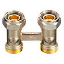 Клапан запірний Danfoss RLV-KS 3/4"x3/4" прямий (для нижнього під'єднання радіатора) 003L0221, фото 2