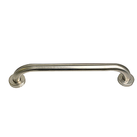 Поручень прямий з сталі міцний для людей з обмеженими можливостями (інвалідів) Ø 32, розмір 10х60 см