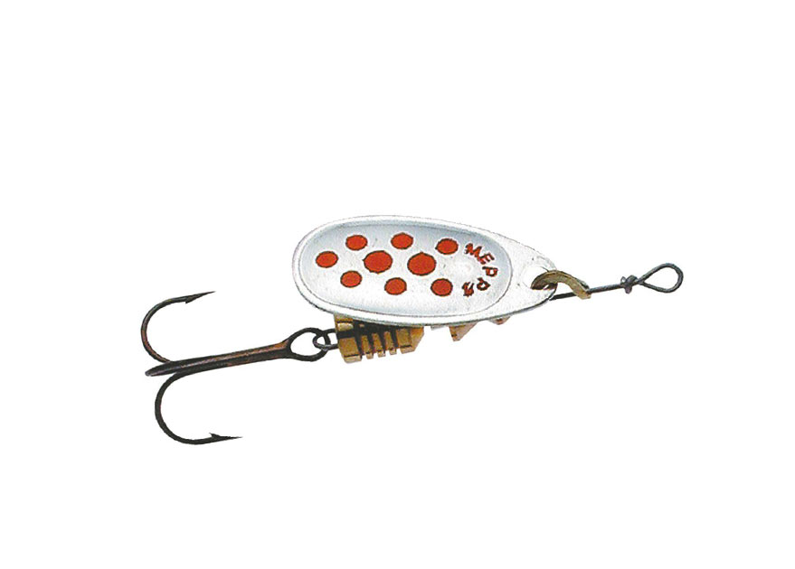 Блешня Mepps Comet 2 срібло/червоні крапки 4.5г, фото 1