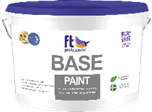 BASE PAINT 3л - Грунтувальна фарба для стін, стель та фасадів