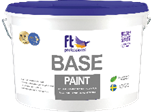 BASE PAINT 10л - Грунтувальна фарба для стін, стель та фасадів