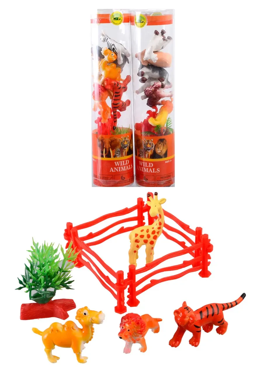 Набір тварин 12 видів, у колбі, 3600D