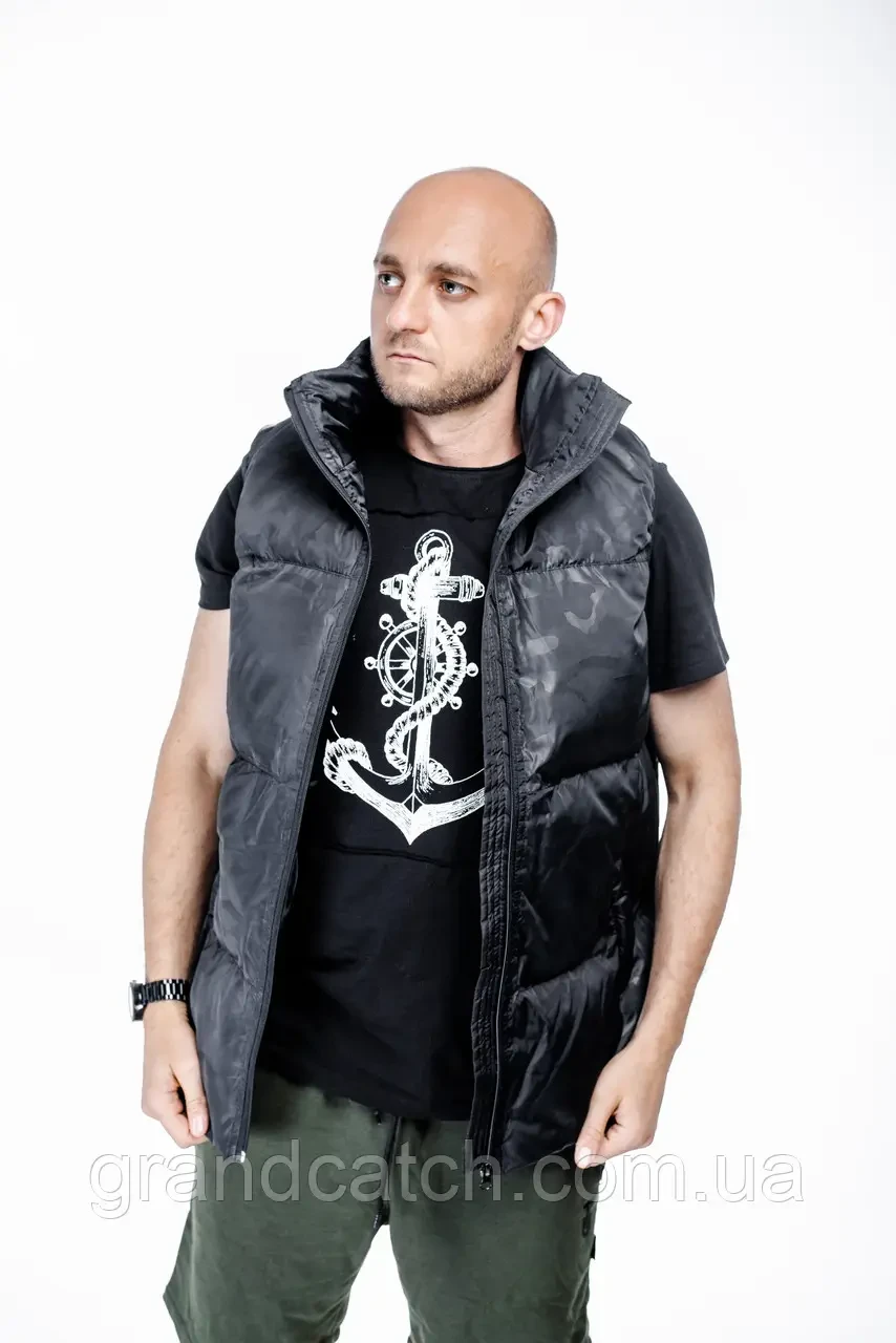 Жилет демісезонний Fisher Чорний (розмір 48)