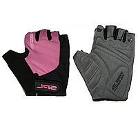 Велоперчатки с открытыми пальцами Spelli SBG-1457 М розовые 209817