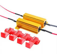 Обманки резистор 50W 6ОМ для любых LED ламп H1, H3, H4, H7, H11, HB3, HB4 для Американских и др. авто CAN-BUS