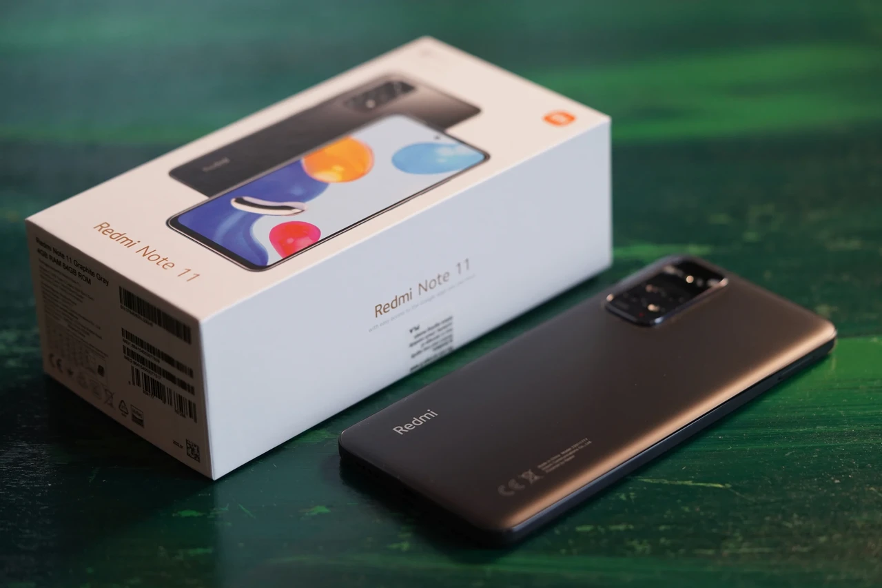 Xiaomi Redmi Note 11 4/128 Синій Twilight Blue без NFC Чорний