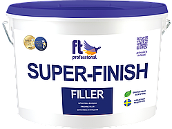 SUPER-FINISH FILLER 16кг - ЛЕГКА ПОЛІМЕРНА ШПАКЛІВКА