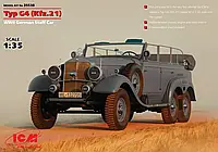 Typ G4 (Kfz.21), Германский штабной автомобиль ІІ МВ. 1/35 ICM 35538