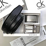 Чоловічий подарунковий набір (ремінь з двома пряжками) (414), фото 2