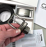 Чоловічий подарунковий набір (ремінь з двома пряжками) (414), фото 4