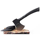 Сокира туристична WOODMAN AXE , важка якісна сокира для кемпінгу, фото 10