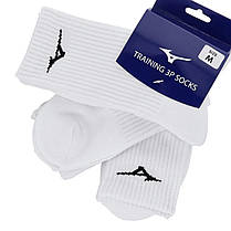 Набір шкарпеток для спорту Mizuno Training 3P Socks 32GX2505-01 (Розмір L 41-43), фото 4