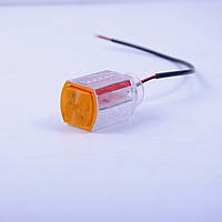 Вставка в габарит "ріжки" триколірна діодна 12/24 V "CERAY" Л-005 (1 шт.)