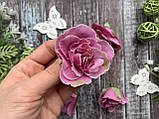 Троянда прованс (головка) діаметр 3,5-4 см в рожево-бузкового поштучно, фото 2