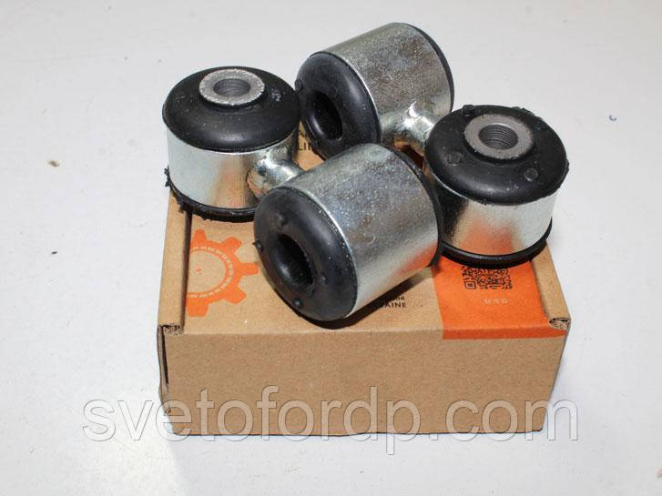 Стійка стабілізатора переднього (яйця) ВАЗ 2108,09,099,1111,2113,2114,2115 гума (комплект2шт) АТР, фото 1