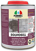 Пятновыводитель от масла, свечного воска и силикона Solvosill (Marbec) 1 кг
