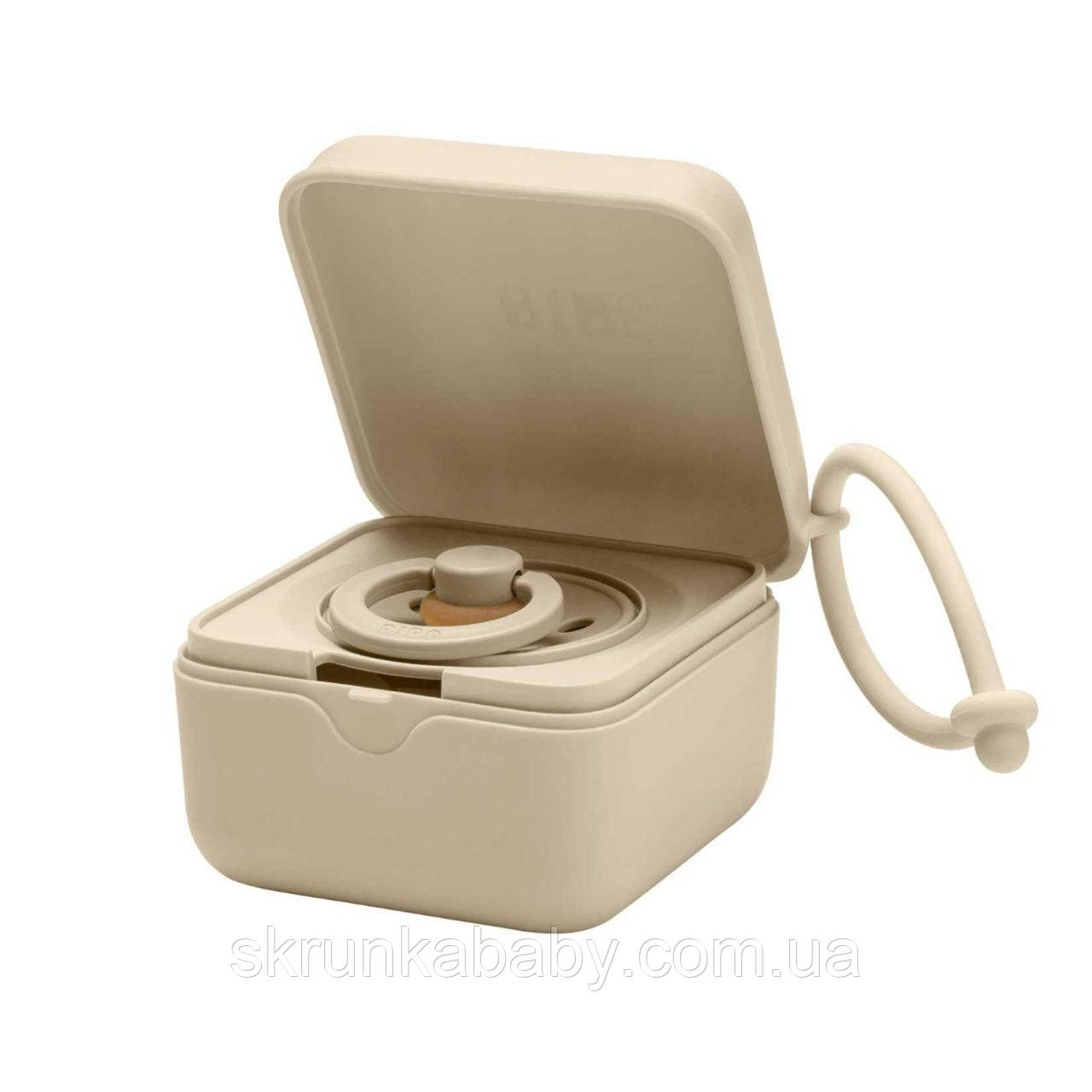 Контейнер для пустушок BIBS Pacifier Box Vanilla