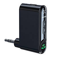 Bluetooth ресивер Baseus AUX Qiyin (WXQY), Чорний