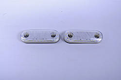 Габарит білий - 115x40м - 12/24V Led 24 діод - "Thoc Auto" ТН-2420 (2шт)