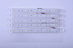 Габарит білий - 204х20мм - 12/24V Led 15 діод - "Thoc Auto" ТН-1510 (5шт)