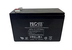 21-03-266. Аккумулятор 12V 9A, VRLA-AGM, ProFix, NP9-12