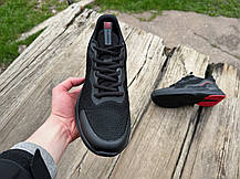 Чоловічі кросівки BaaS Running Black Red чорні з червоним, фото 5