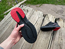 Чоловічі кросівки BaaS Running Black Red чорні з червоним, фото 6